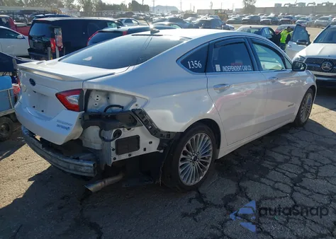 2014 Ford Fusion Hybrid Titanium from USA, damaged, VIN 3FA6P0RU6ER291659